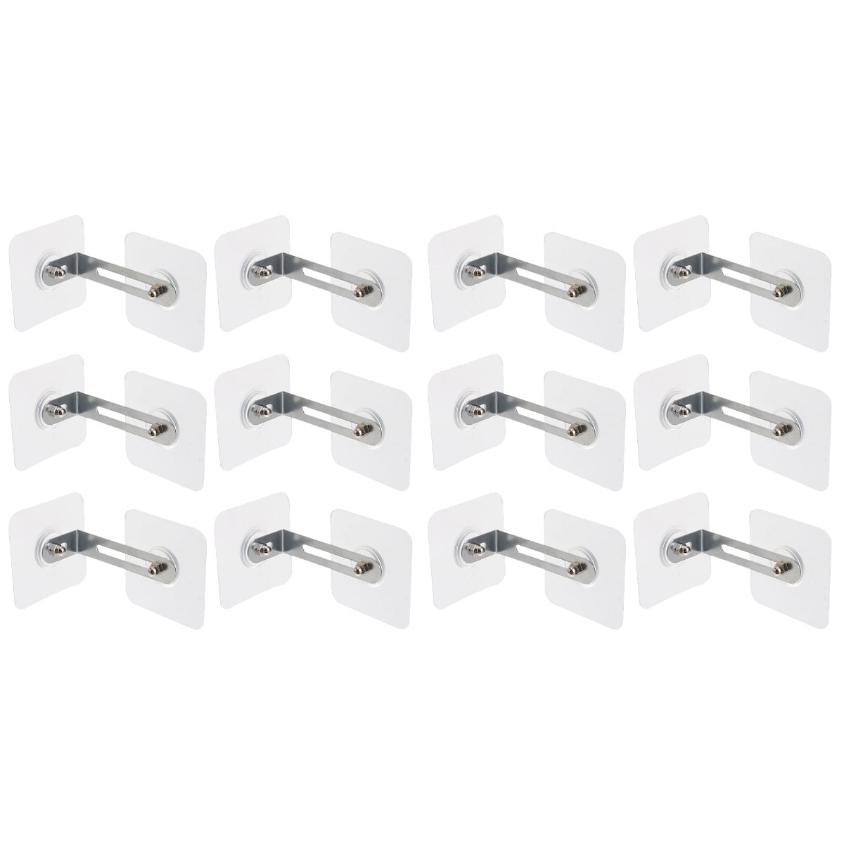 12 Pcs Furniture Anchors for Baby Proofing Book Shelves Bookshelf Kids