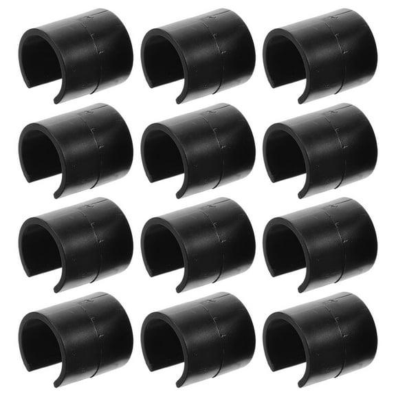 12 Pcs Garden Flag Clip Flag Pole Garden Flag Durable Stops Flag Fixing Clips Stoppers Garden Banner Stopper