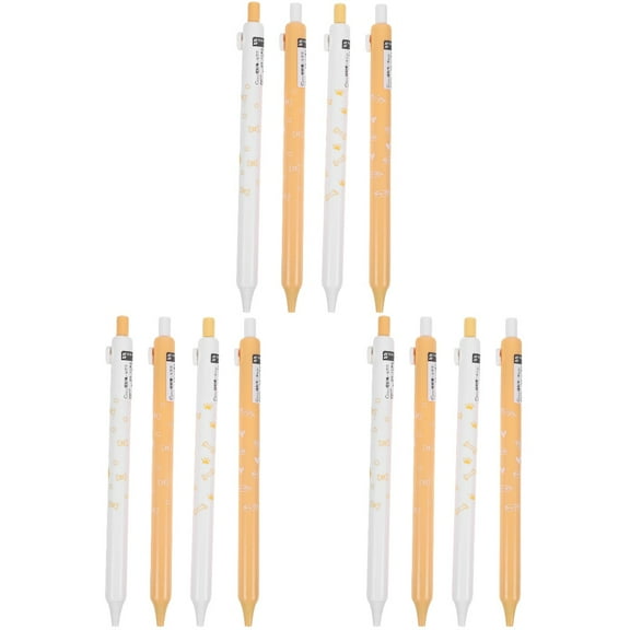 12 Pcs Gel Pen Set Puppy Pens Neutral Ink Simple Writing Delicate Come Office Work