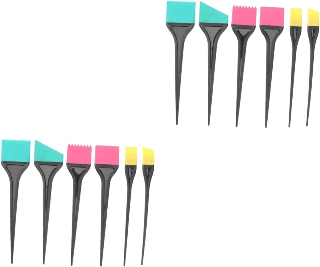 12 Pcs Hair Dye Tools Groomi Tool Hair Brush Sets Hair Coloring Tool