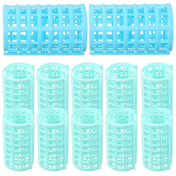 12 Pcs Hair Roller Curler Foam Rollers Curlers Crimper Curls Styling Big Modeling