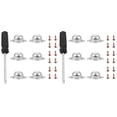 thumbnail image 1 of FUEENIRVA Office Chair Casters, 360 Degree Rotation, Easy to Install, 12Pcs, 1 of 6
