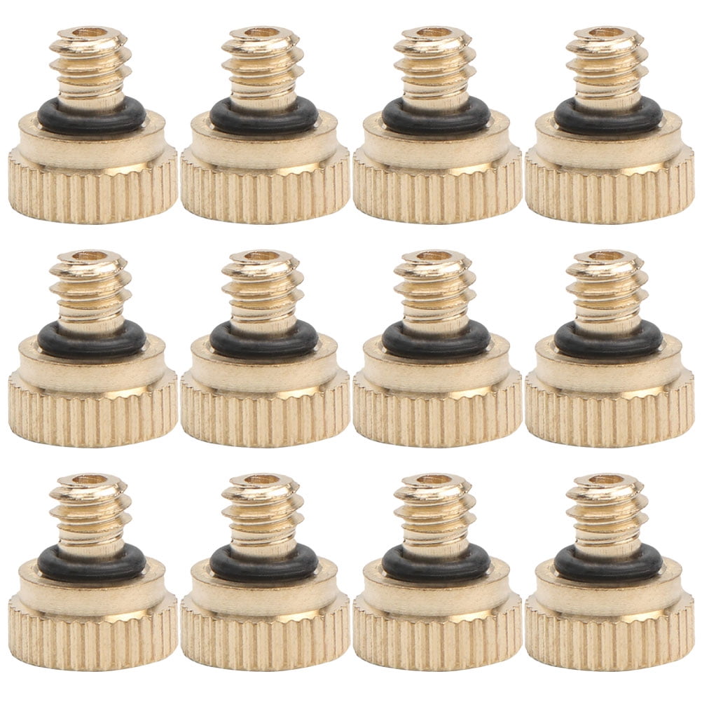 12 Pcs Hose High Pressure Spray Misting Nozzle Mister Sprinkler Heads