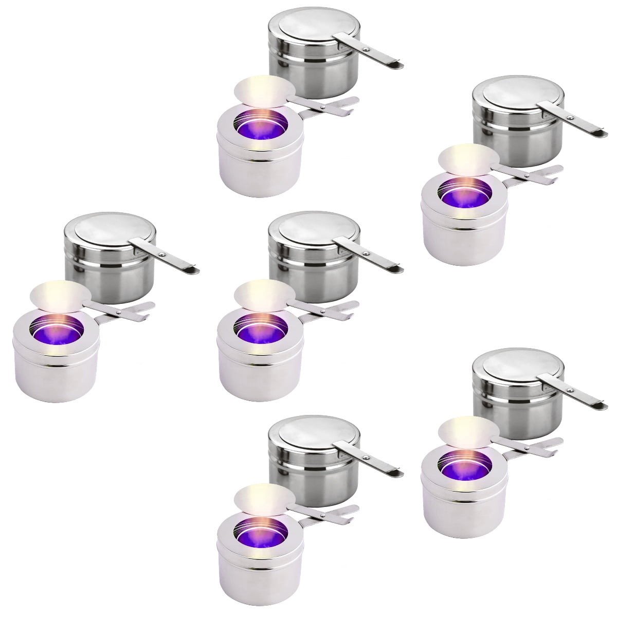 12 Pcs Hot Pot Chaffing Dishes Fuel Holder Chafer Fuel Chafing Fuel Chafing Dish Holder