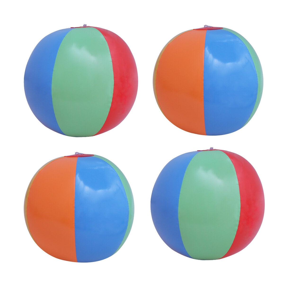 12 Pcs Inflatable Beach Balls For Swimming Pools Party Playing Kids Children Beach Toys