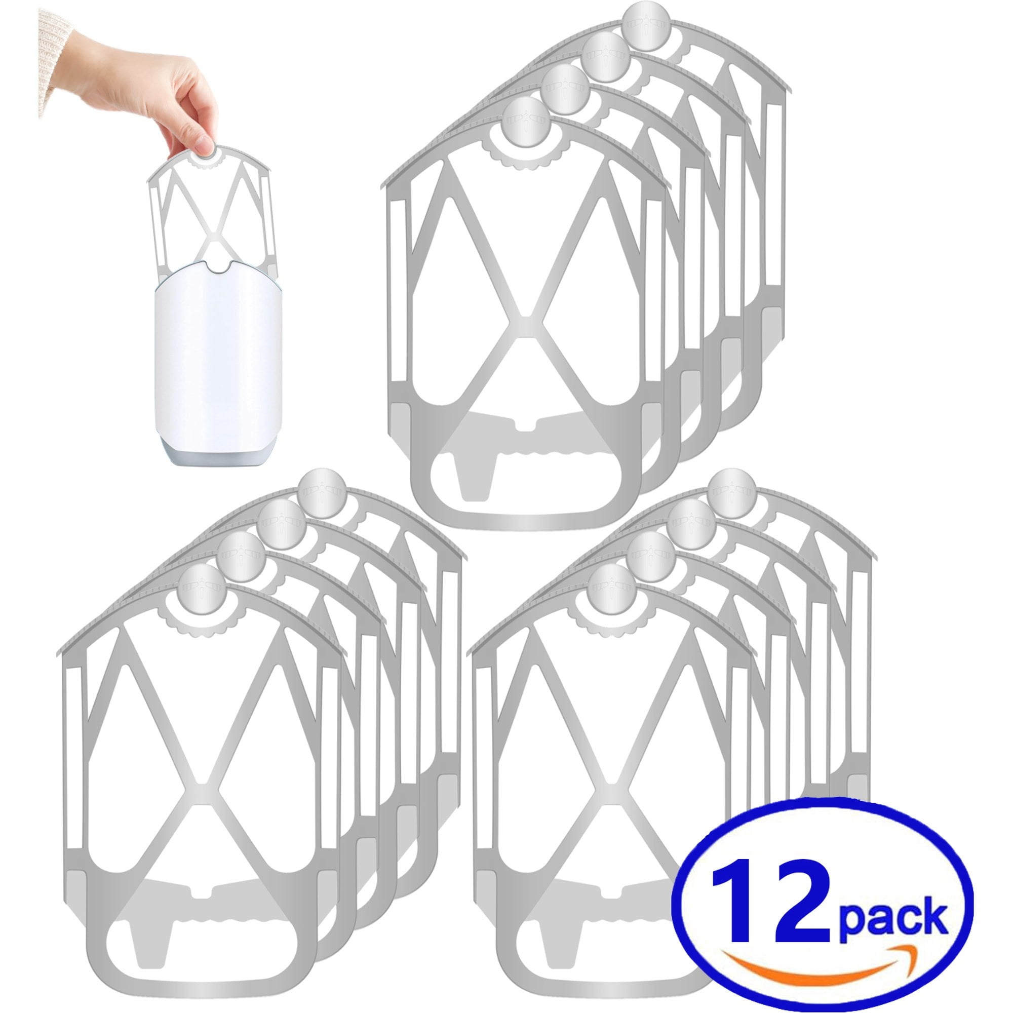 12 Pcs Insect Trap Refill Fly Trap Refill Cartridges Kit Attracts Trapping Insects Replacement Kit