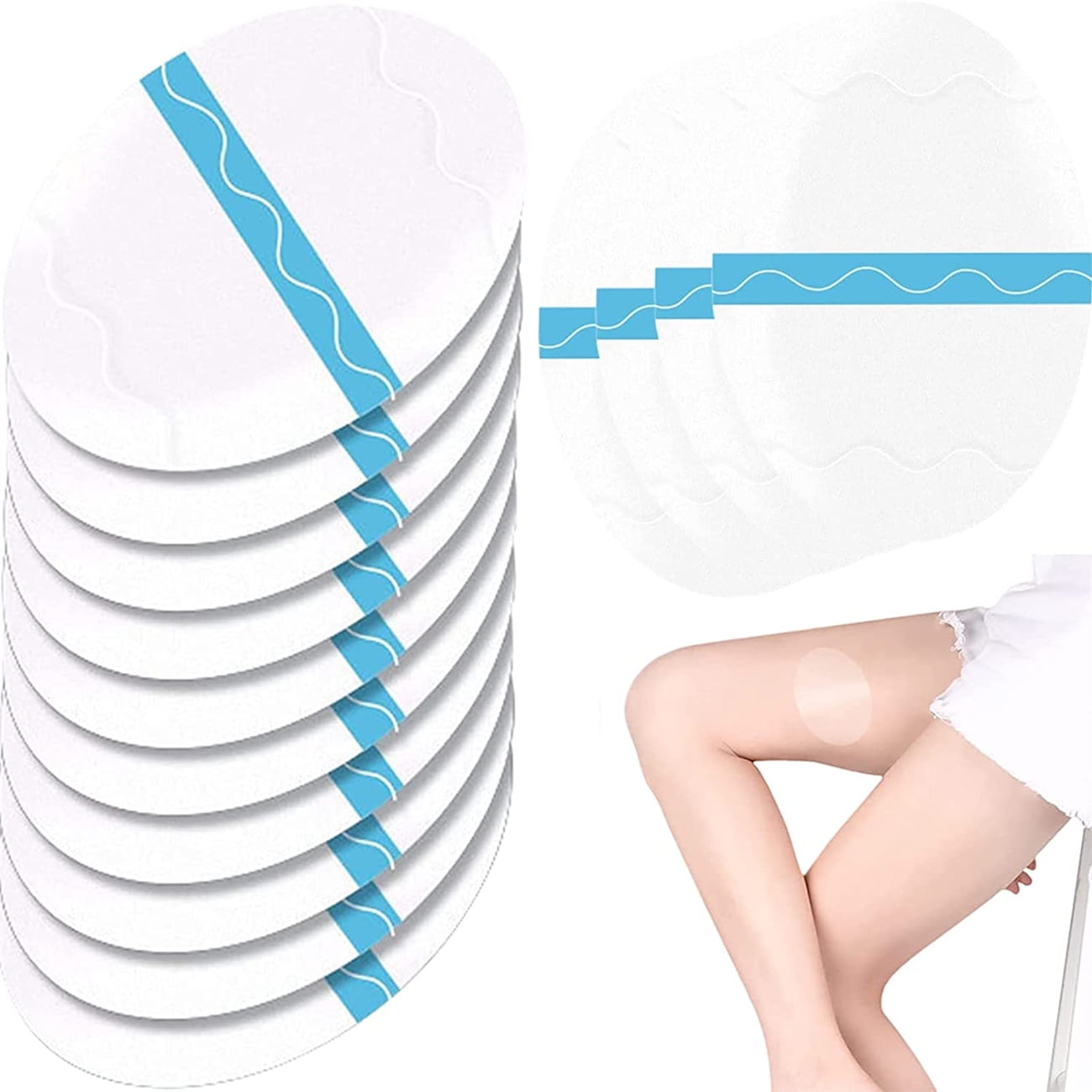 12 Pcs Invisible Body Anti-Friction Pads,Anti-Chafing Sticker,Inner ...