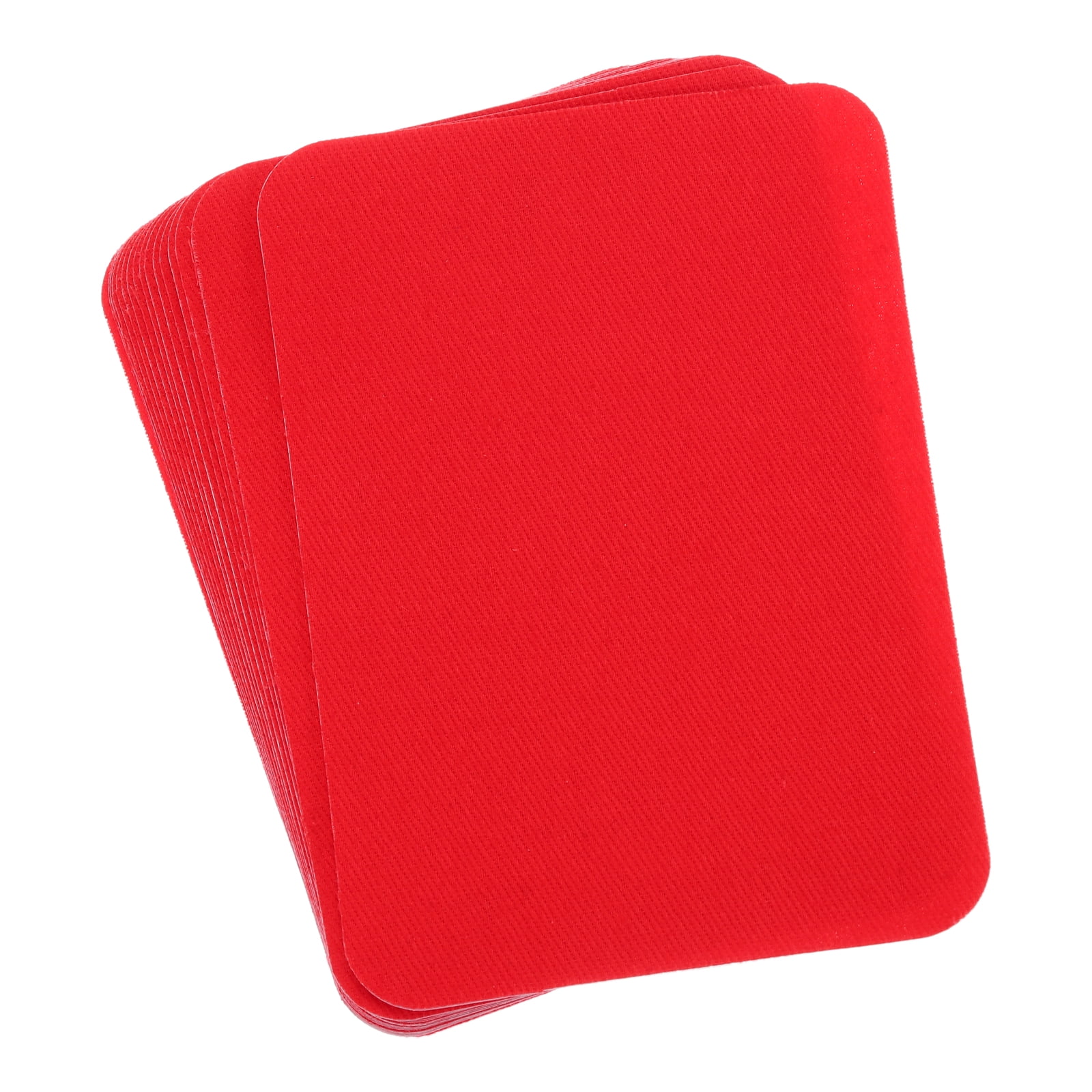 Red Patch Textile Uxcell 12 Pcs Iron-on Patches for Clothing Fabric Repair Patches Iron ...