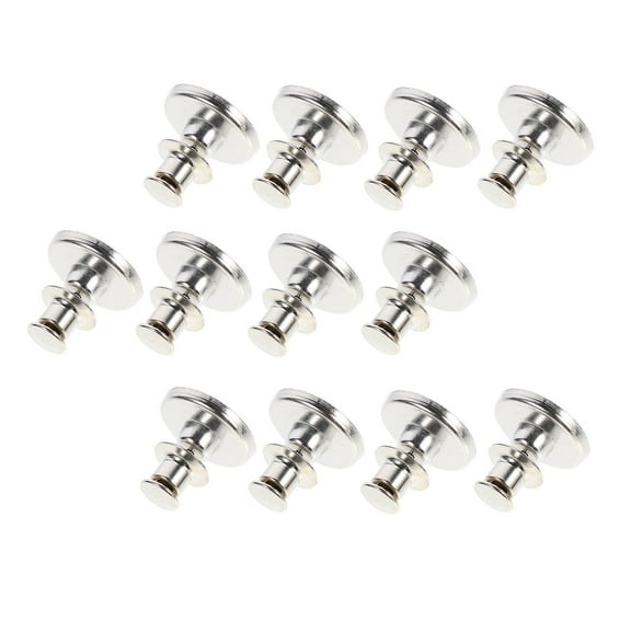 12 Pcs Jeans Button Replacement Pants Accessory Pins for Waist Extender Studs