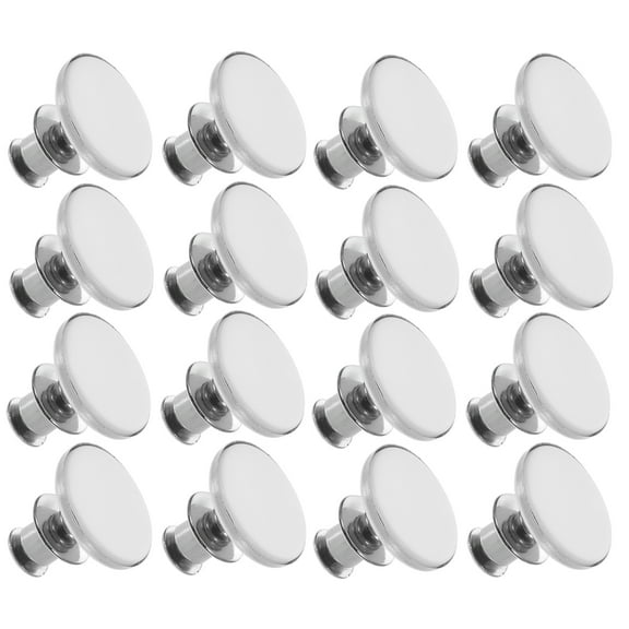 12 Pcs Jeans Buttons Portable Waist Accessory Tightener Safety Clip Adjustable Buckle Thin