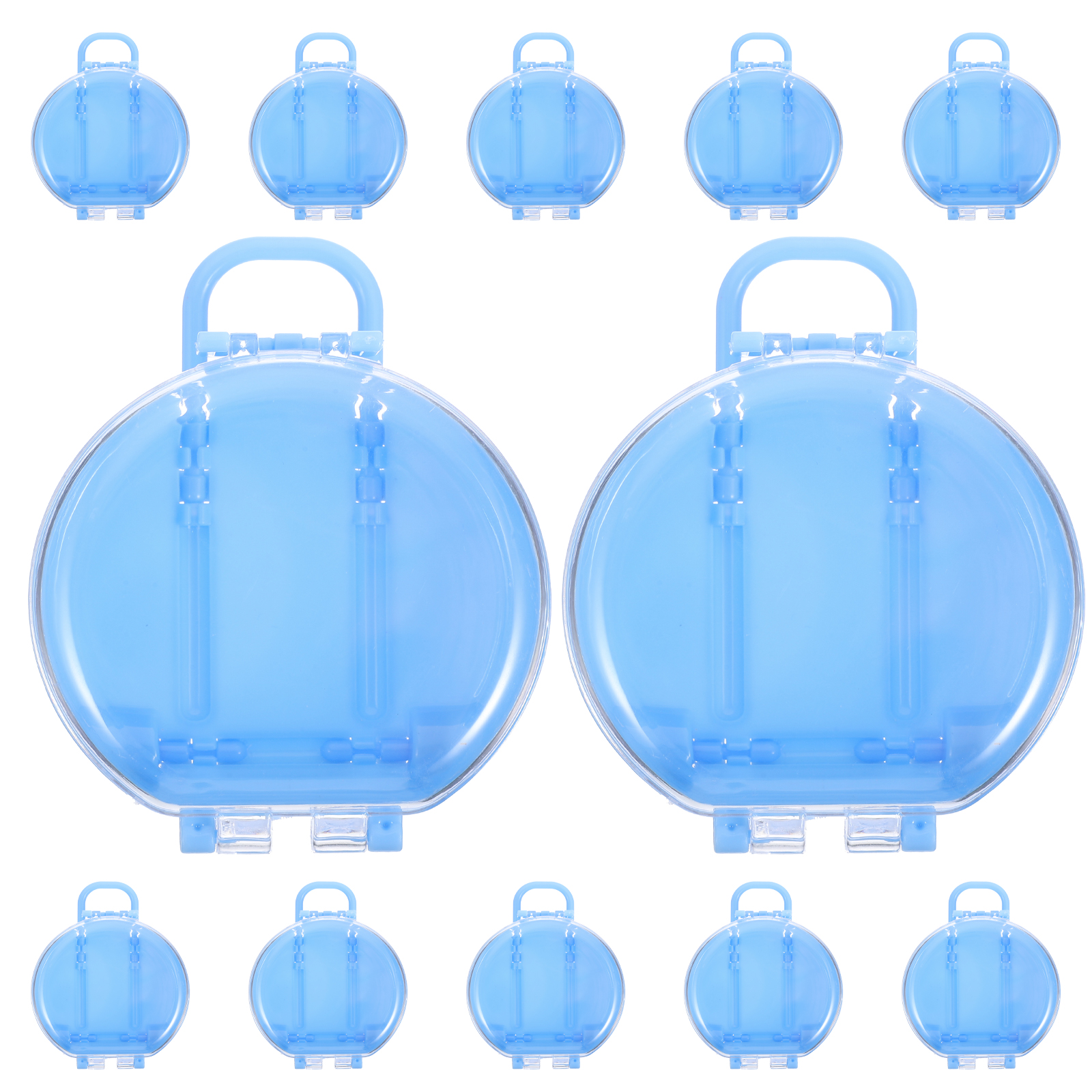 12 Pcs Jewelry Storage Box Trunk Suitcases Wedding Candy Boxes