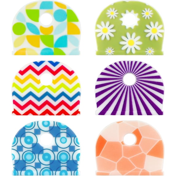 12 Pcs Key Covers Caps, 1