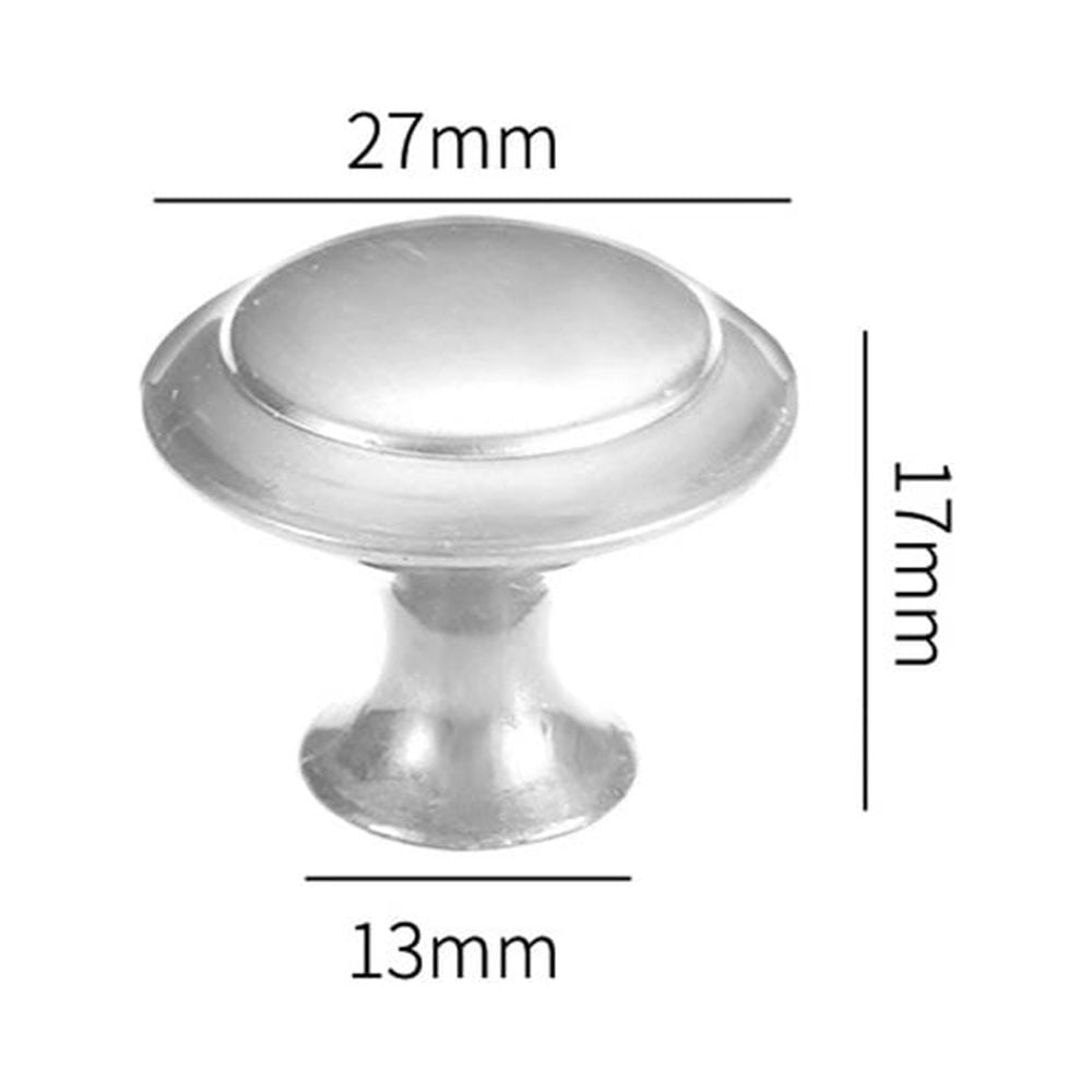 12 Pcs Kitchen Knobs,Haomacro Round Mushroom Drawer Handles