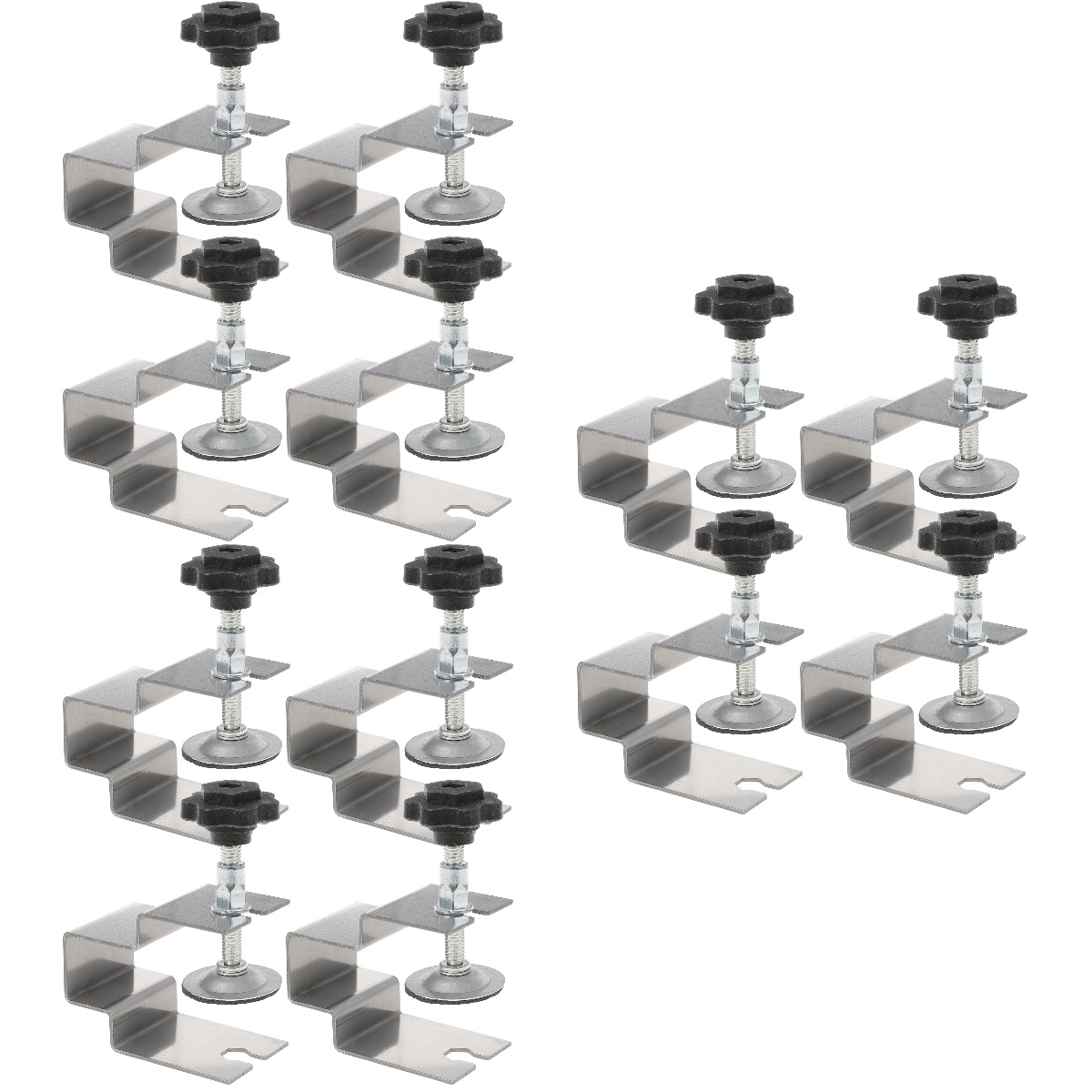 12 Pcs Kitchen Installation Clamps Hardware