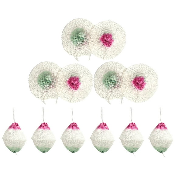 Raindrops Lamp Wick Mantle Assorted Color Rayon 12Pcs for Gas Lantern