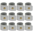 thumbnail image 1 of 12 Pcs Leather Napkin Rings Rustic Table Decor Thanksgiving Gray, 1 of 6