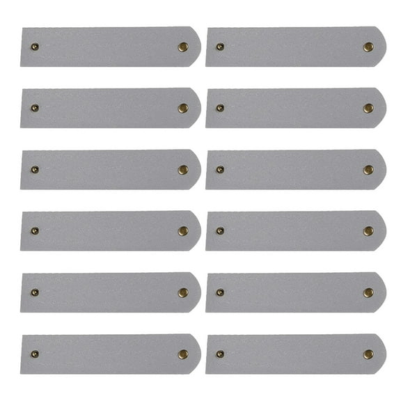 12pcs Fake Leather Napkin Rings Napkin Holder Modern Napkin Ring Buckle For Table Decoration Wedding Dinner Party Thanksgiving Christmas Halloween