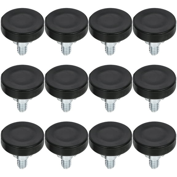 12 Pcs Legs for Table Adjustable Table Leg Furniture Leveling Feet Leveler Outdoor Carbon Steel Pp