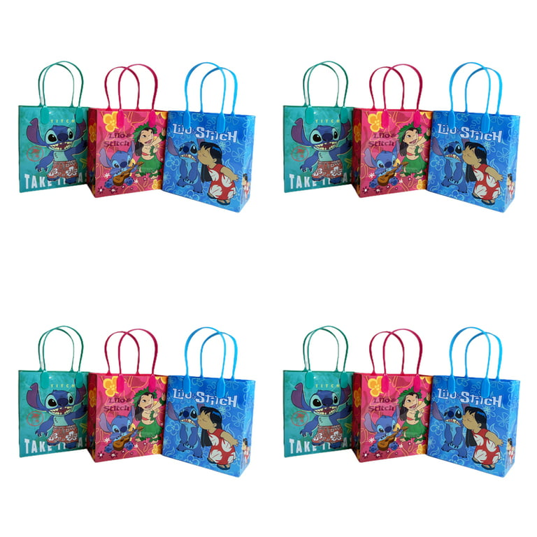 Lilo and Stitch Party Favor/Gift/Goodie Bags by PartyRockinEvents   Decoración de unas, Fiestas de primer cumpleaños, Manualidades