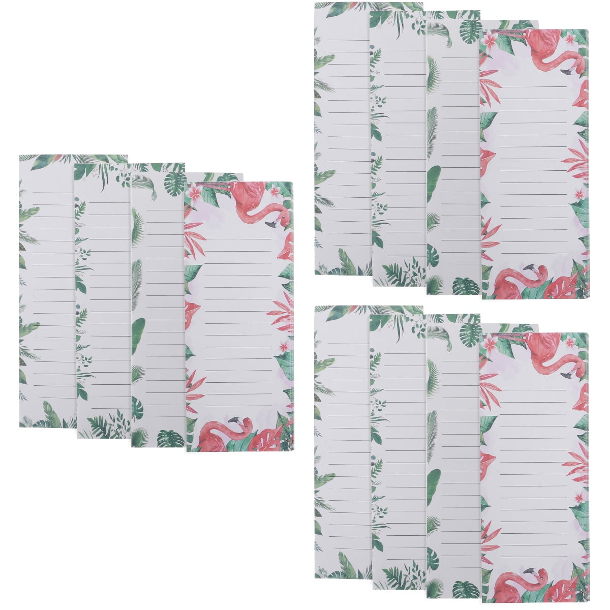 12 Pcs Sticky Notes Pads to Do List Fridge Shopping