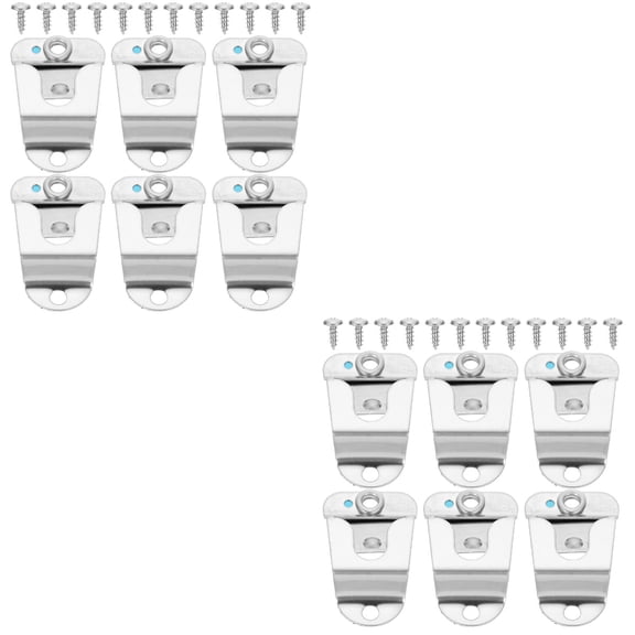 MERRYHAPY Cb Radio Mount Metal Microphone Hanger for Ceiling Use 12Pcs