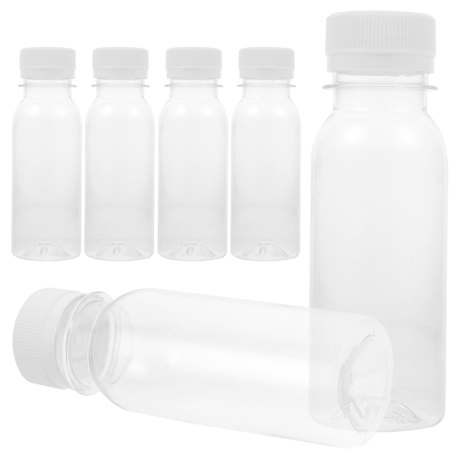 30-Pack 33 Oz Clear Plastic Juice Bottles With White Caps – Reusable Beverage Containers For Smoothies, Milk, Drinks, Freezer Safe