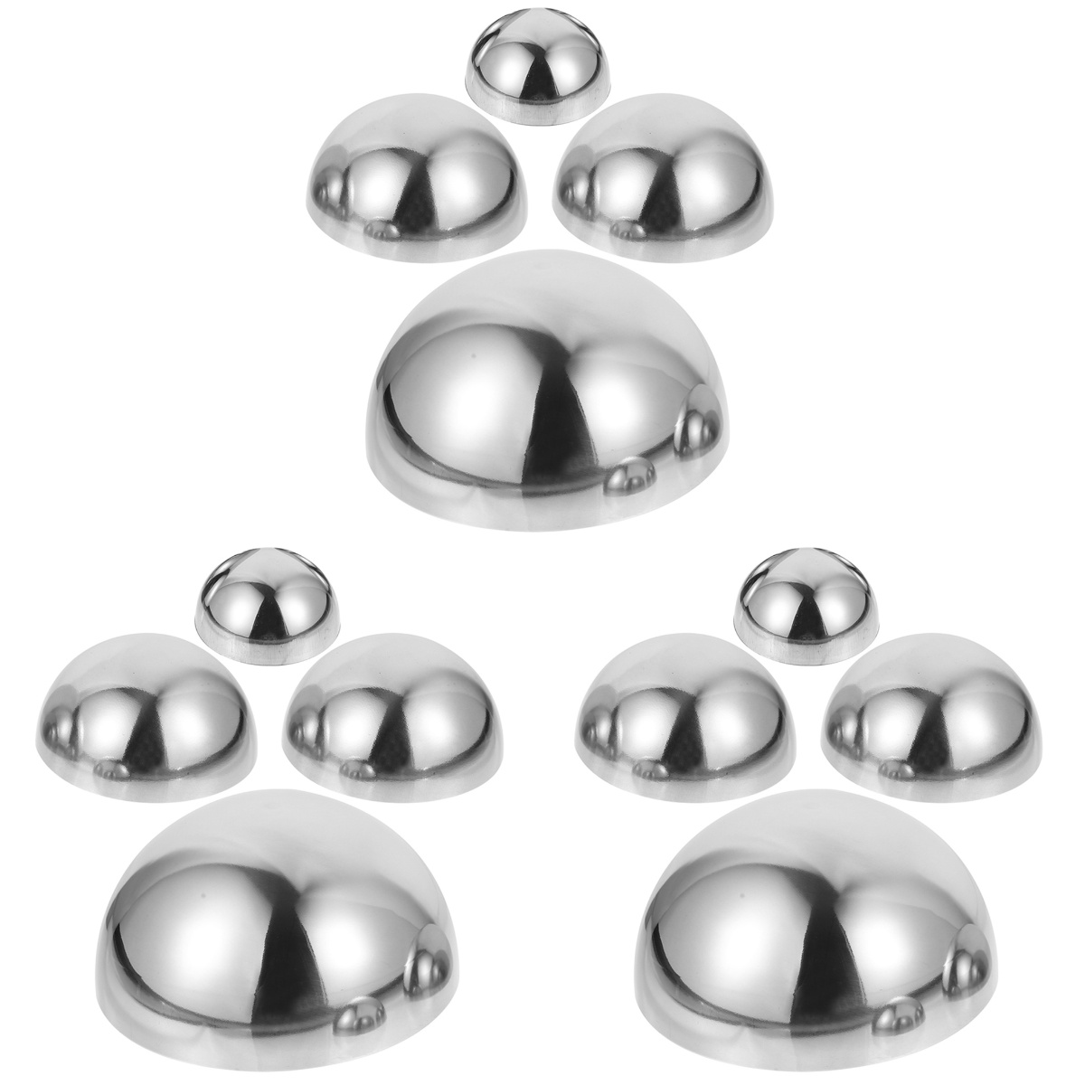 12 Pcs Mirrors Reflective Garden Ball Outdoor Mirror Balls Garden