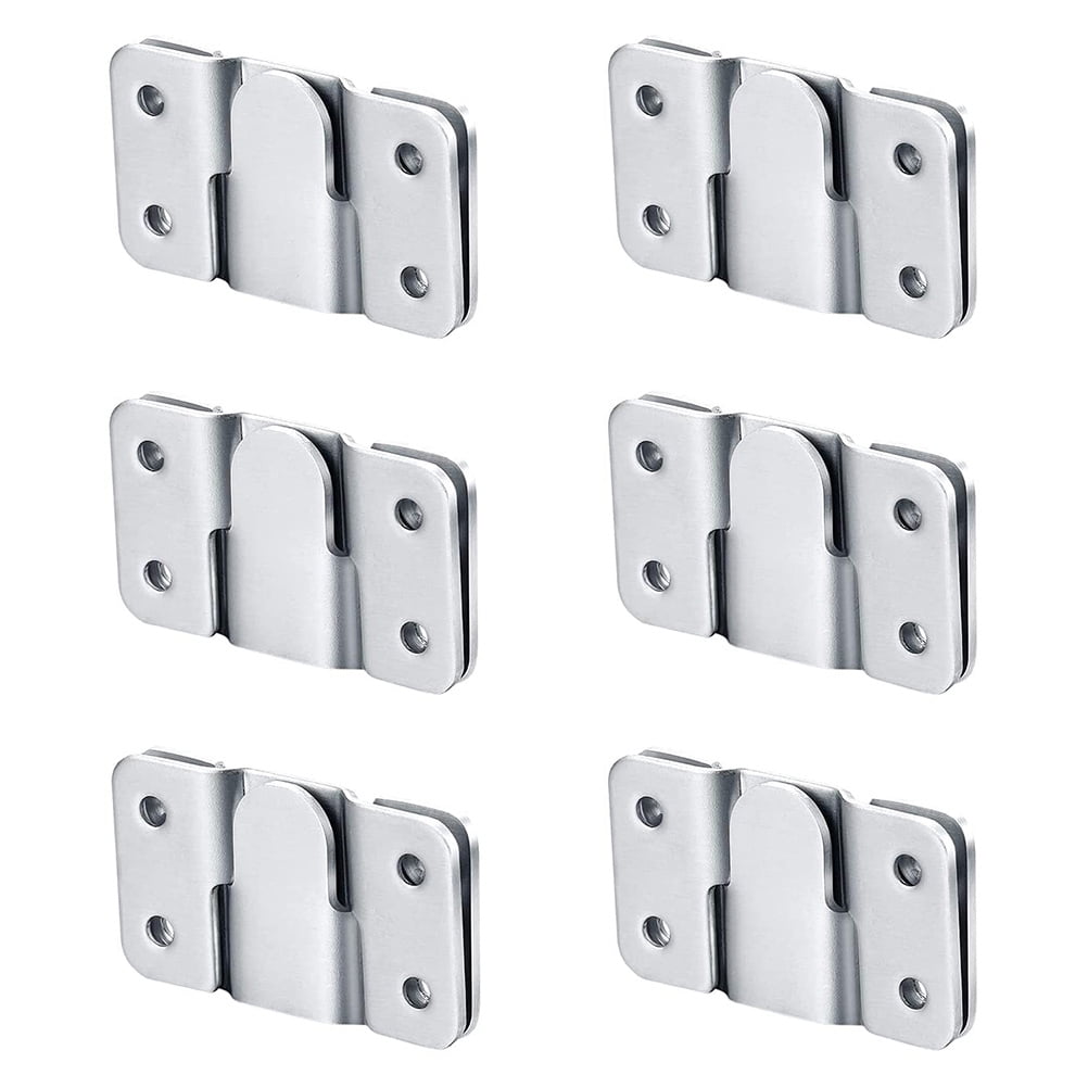 12 Pcs Mountain Buckle Keyhole Hangers Heavy Duty for Clothes Photo