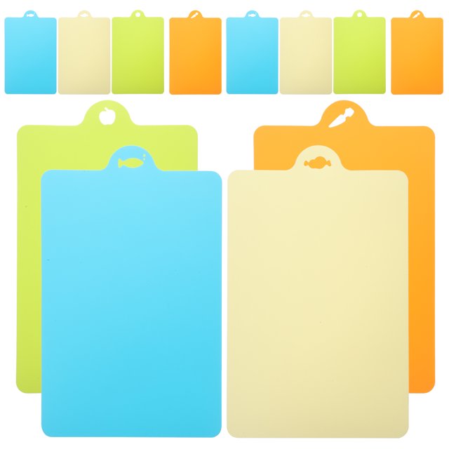 12 Pcs Multifunction Cut Board Kitchen Tool Plastic Cutting Chopping