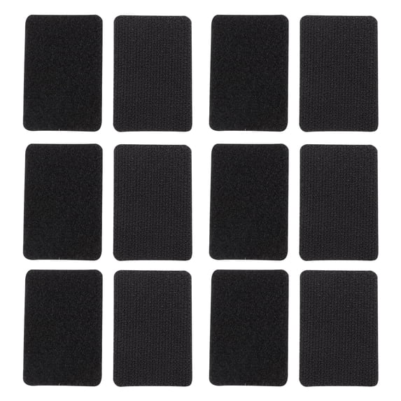 12 Pcs Multipurpose Non Slip Pad Carpet Grippers Nonslip Rug Double Sided Sticky Tape Corner for Hardwood Floors Pvc