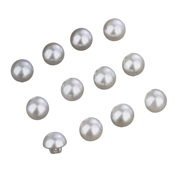 12 Pcs Mushroom Buttons Round Sewing Buttons Sewing Accessories Decorative Button for Clothing Dress Blouses