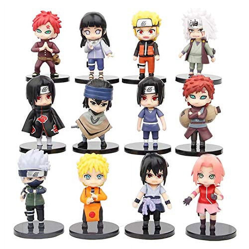 2 Pcs Anime Naruto Shippuden & Boruto Figurine Statues Action Figures Set