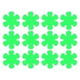 thumbnail image 1 of 12 Pcs Non Slip Bathtub Stickers – Anti Slip Shower Stickers, Snowflake Shape Cute Bathroom Floor Decals for Tub & Shower Safety(Green,3.93"), 1 of 9