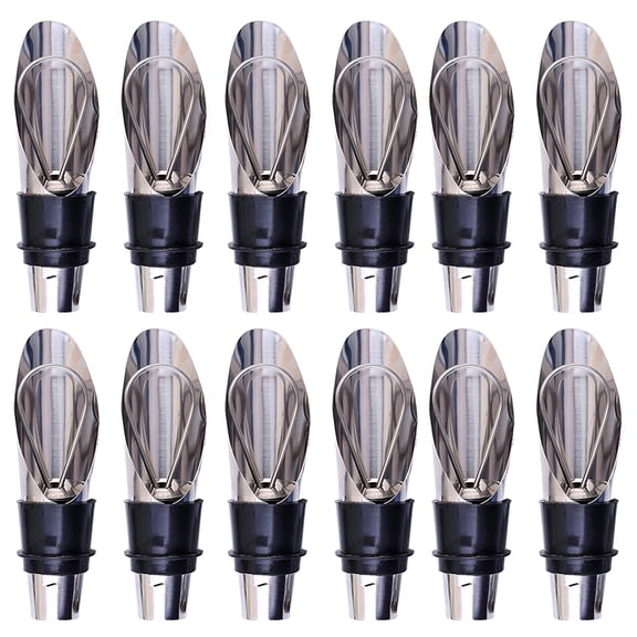 12 Pcs Oil Bottle Pour Spouts Wine Bottle Pourer Spout Wine Pourer Wine Stopper Pourer