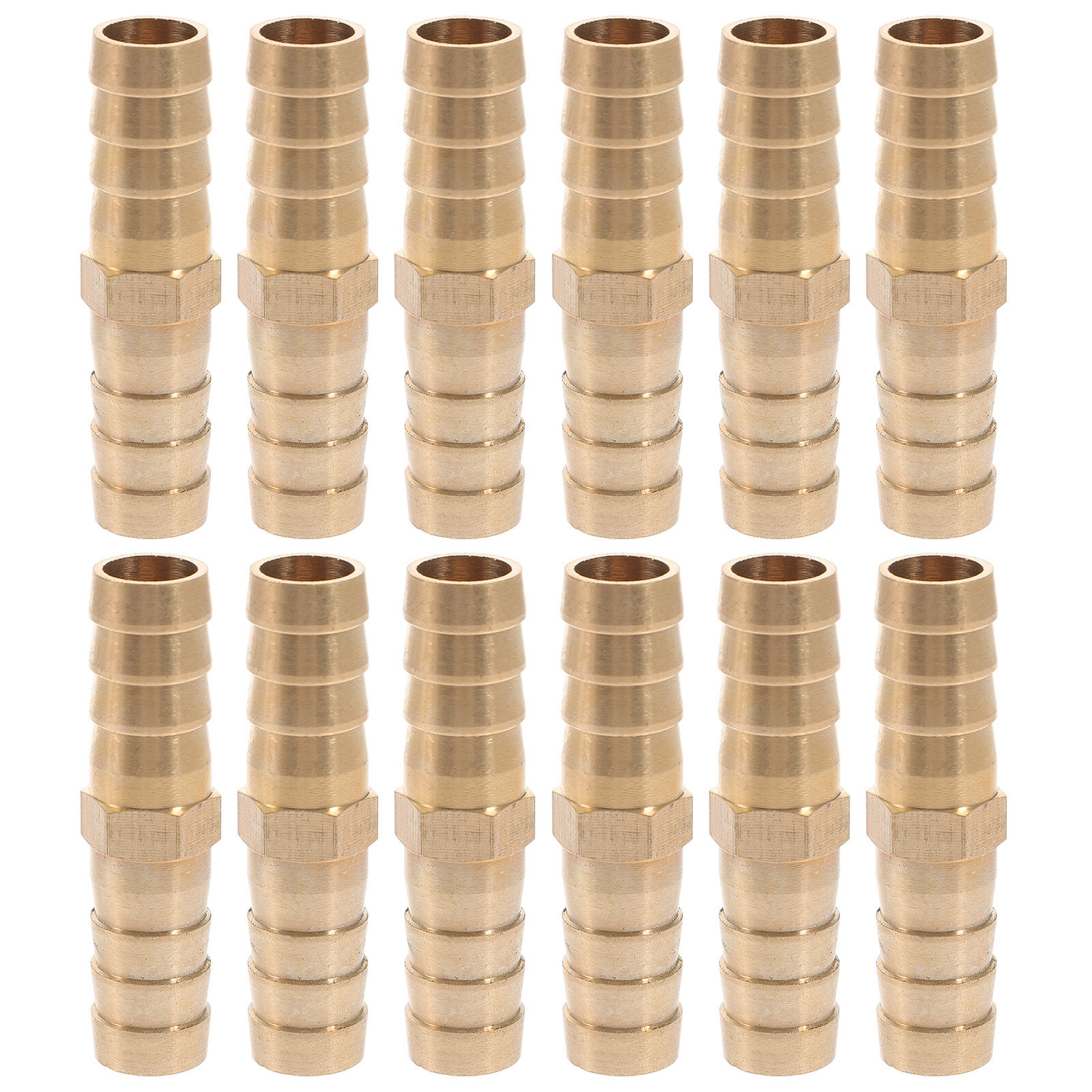 12 Pcs Pagoda Joint Rv Water Line Fittings Pex Faucet Connector Copper
