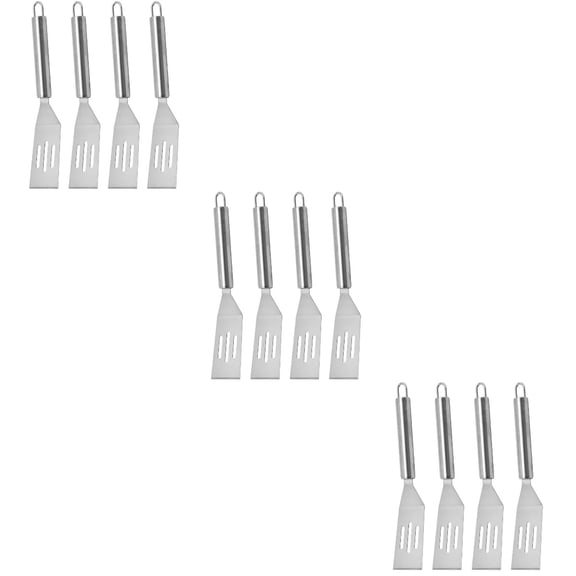 NUOLUX Kitchen Stainless Steel, Perfect for Frying and Turning 12Pcs