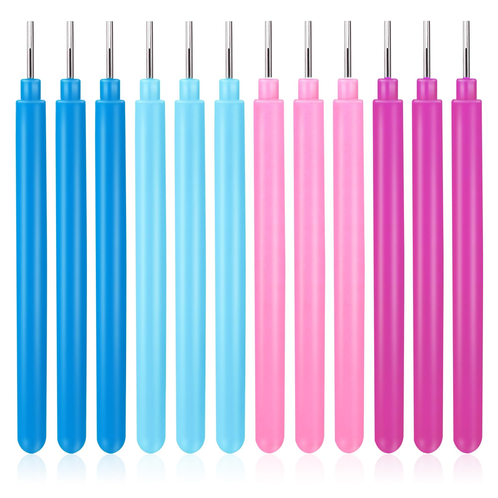 12 Pcs Paper Quilling MMF7 Tools, Paper Flower Rolling Tool Rolling