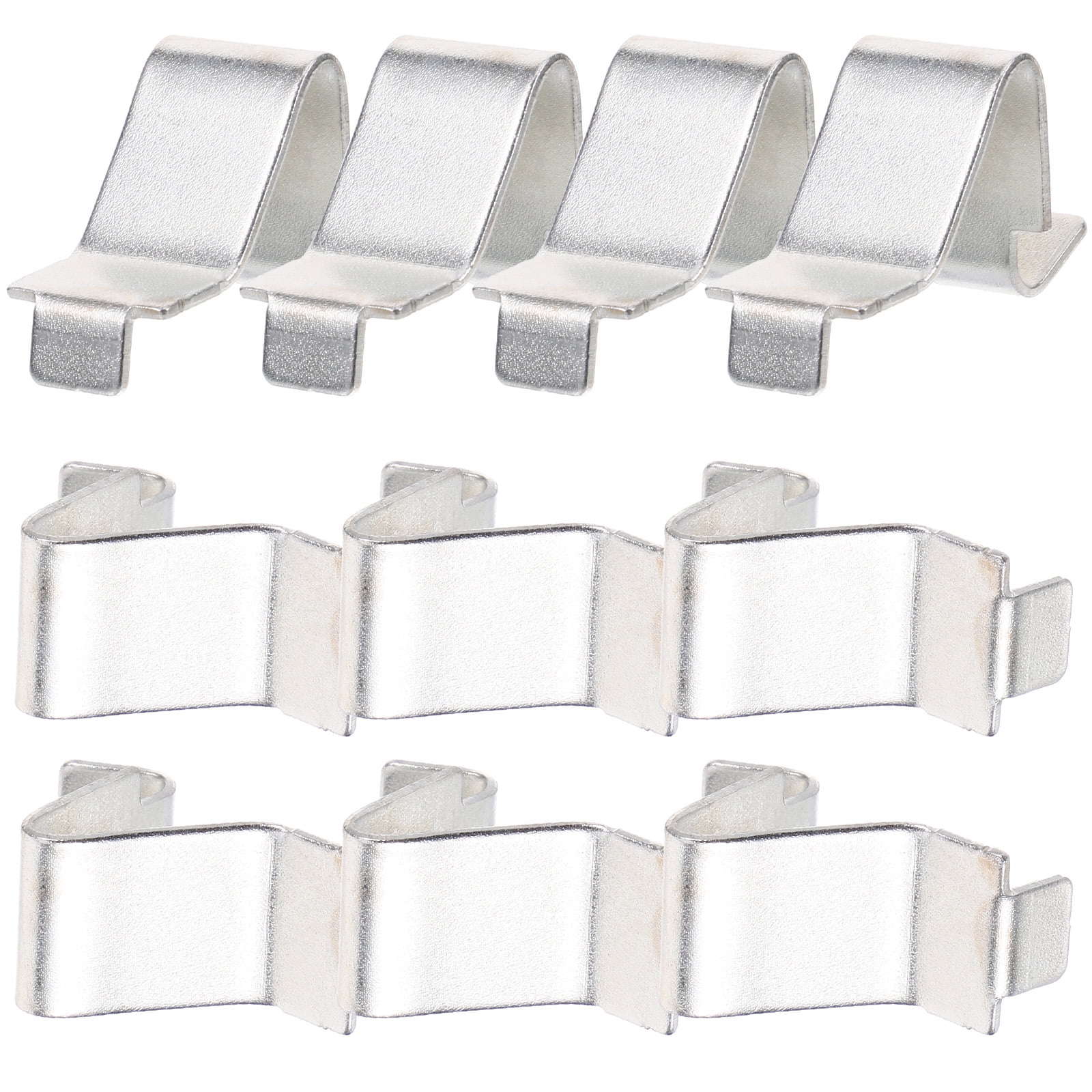 WYN 12pcs Shelf Clips Metal File Shelf Clips Heavy Duty