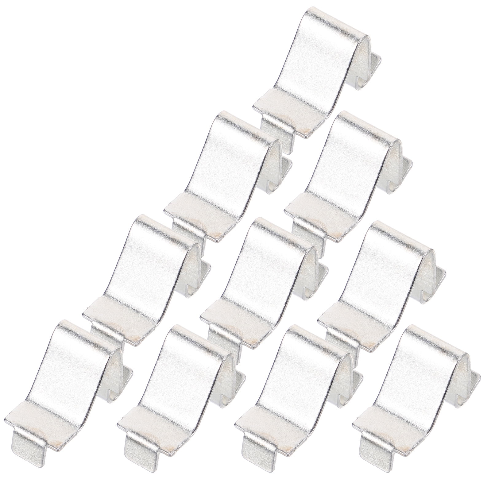 12 Pcs Partition Buckle Shelf Metal Heave Duty Clip Pilaster Clips