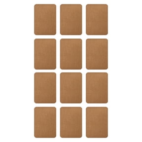 12 Pcs Patches For Clothes,Iron On Patches For Clothes,Patches For Jeans,Iron On Patches,Brown Iron On Patches,Thermoadhesive Cotton Repair Patch, Lightweight And Resistant, Brown(10.5x7.5cm)