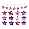 thumbnail image 1 of 12 Pcs Patriotic Star Cutouts 4th of July Paper Star Cutouts Independence Day Stars Accents for Memorial Day DIY Bulletin Board Star Cutouts for Kids Patriotic Theme Party Decor, 1 of 7