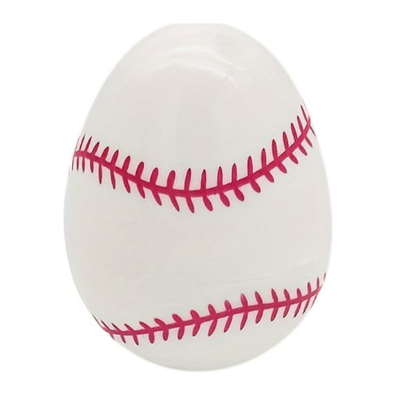12 Pcs Plastic Easter Egg, Sports Balls Egg Shells for Filling Specific Treats, Easter Theme Party Favor, Basket Stuffers Filler, Classroom Prize Supplies