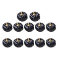 thumbnail image 1 of 12 Pcs Plastic Pumpkins Fall Thanksgiving Pumpkins Ornaments Fall Tree Decorations Desktop Autumn Harvest Pumpkin Ball Decor for Halloween Party Tree Farmhouse Home 3 Inch, 1 of 6