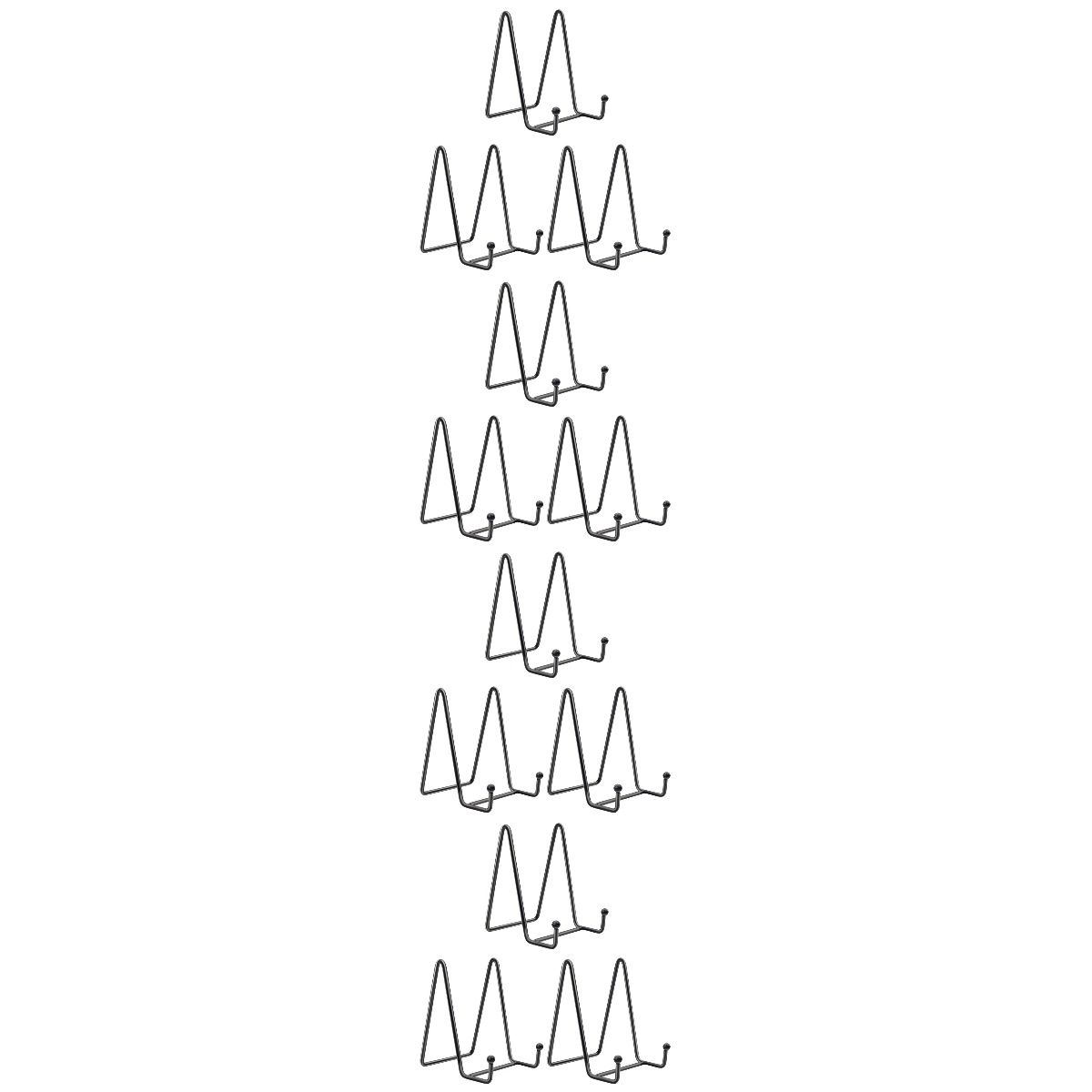 12 Pcs Plate Holder Picture Display Stands Decor for Office Display