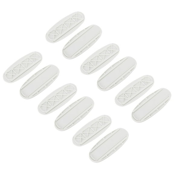 12 Pcs Power Strip Holder Adhesive Socket Fixer Cable Desktop Management Slide in Strips