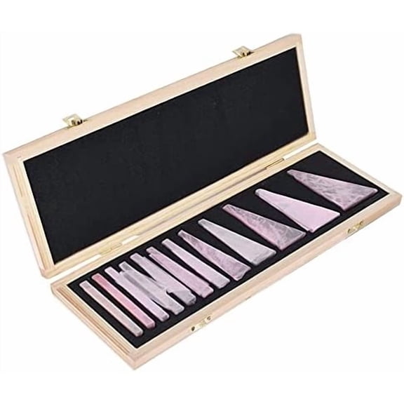 12 Pcs Precision Angle Block Set Machinist Tool Angle Gauge Block 1/4- 30 Lathes Milling Ground Gauge Angle$$Other