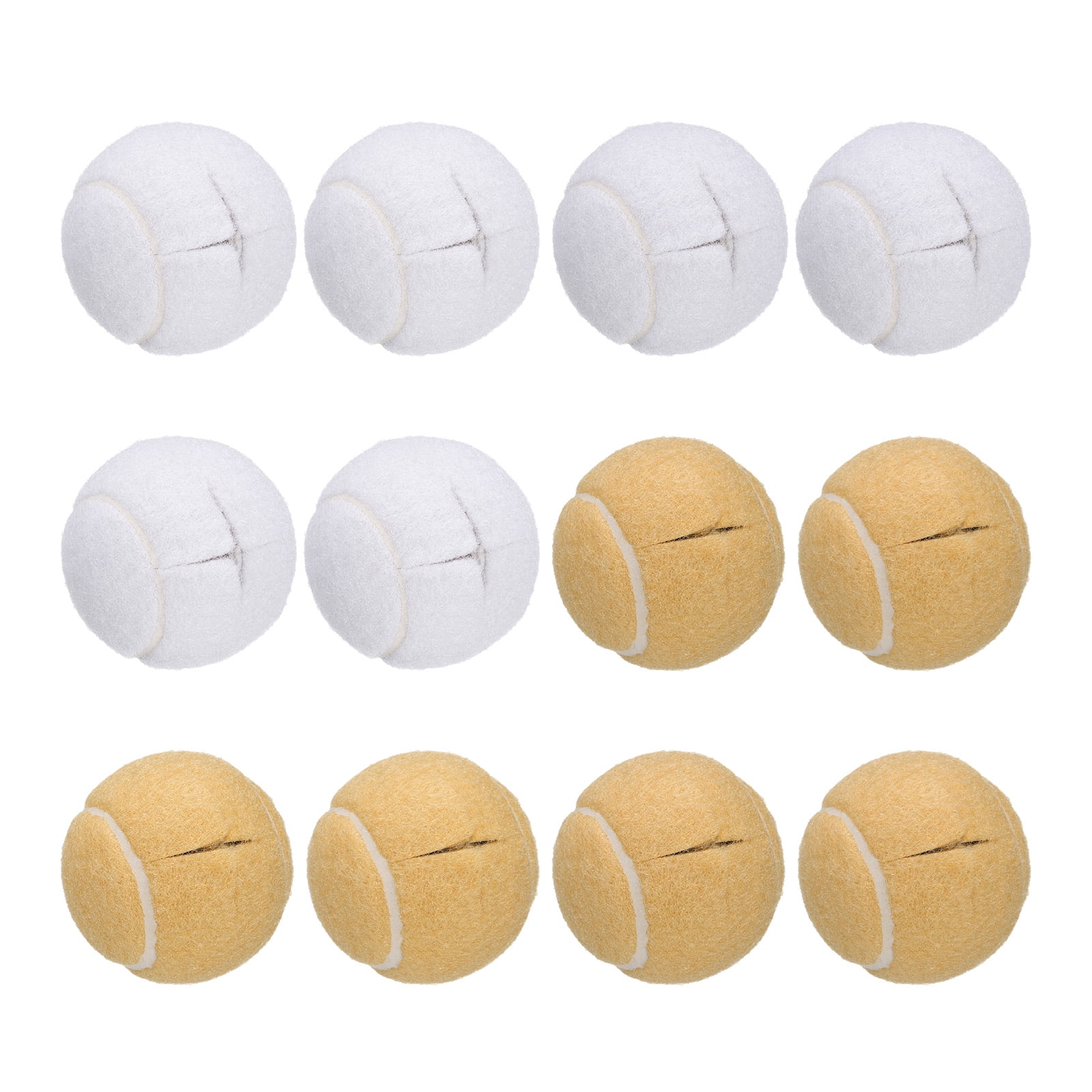 12 Pcs Precut Walkers Tennis Balls, Universal Precut Glide Balls ...