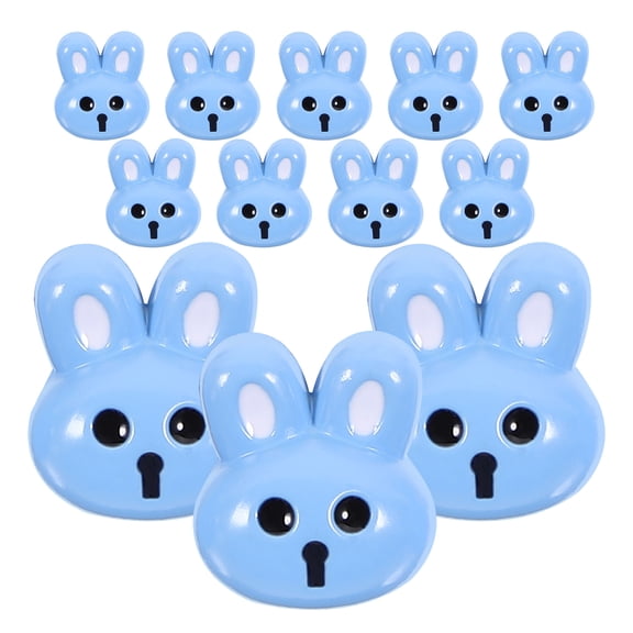 12 Pcs Rabbit Buttons Shirt Vintage Decor Clothing Accessories Clothes Replacement Child
