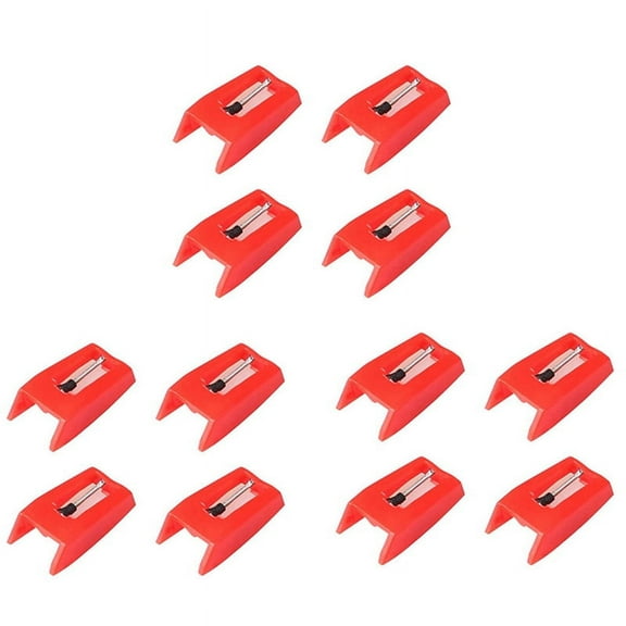 12 Pcs Record Player Needles, Universal Replacement Stylus Needles Replacement Stylus Needles for Vinyl Record Player