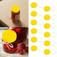 thumbnail image 1 of 12 Pcs Regular Mouth Canning Jar Lids Leak Proof Jar Caps with Silicone Seals 70mm Colorful Reusable Food Safe Storage Lids for Jars Pickling Dry Food Organization, 1 of 5